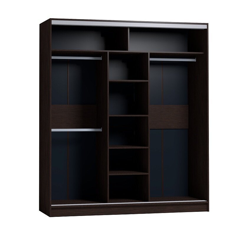 Шкаф-купе Strike 1800 без зеркал Глазов-мебель (Венге)