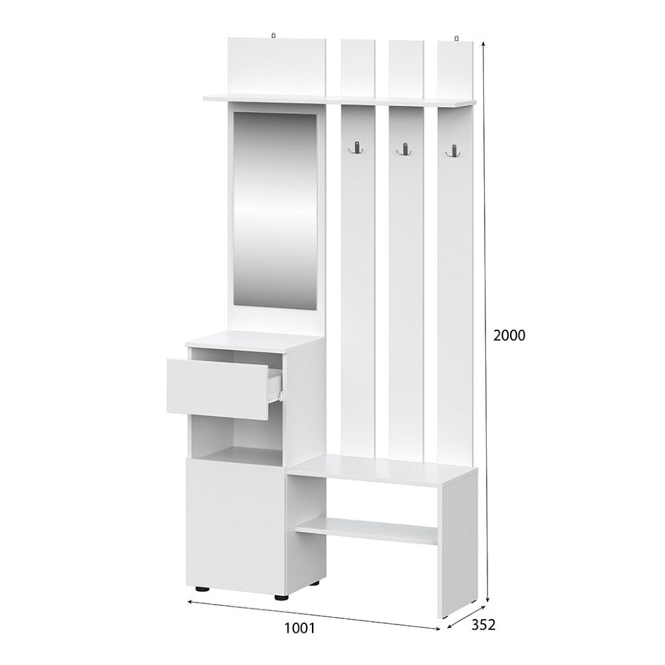 Прихожая Токио. Комплект 1