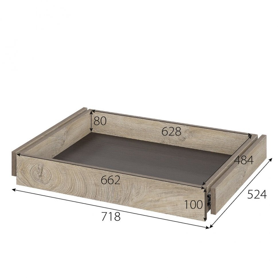 Ящик для обуви к шкафу 75 Этна ПЛО