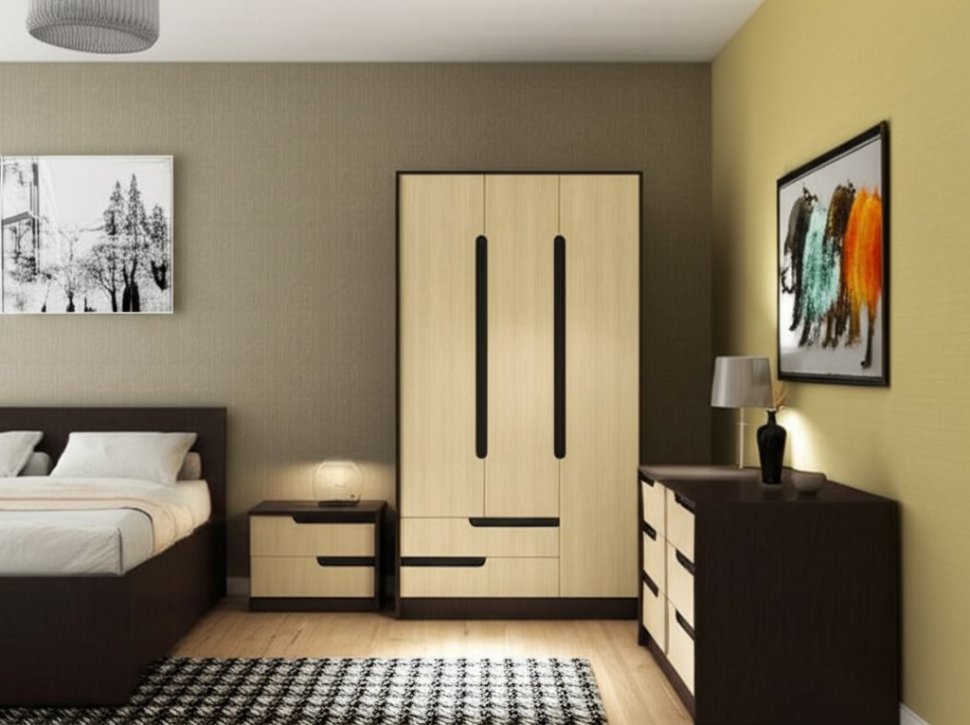 Шкаф трехдверный Гавана ТЭКС