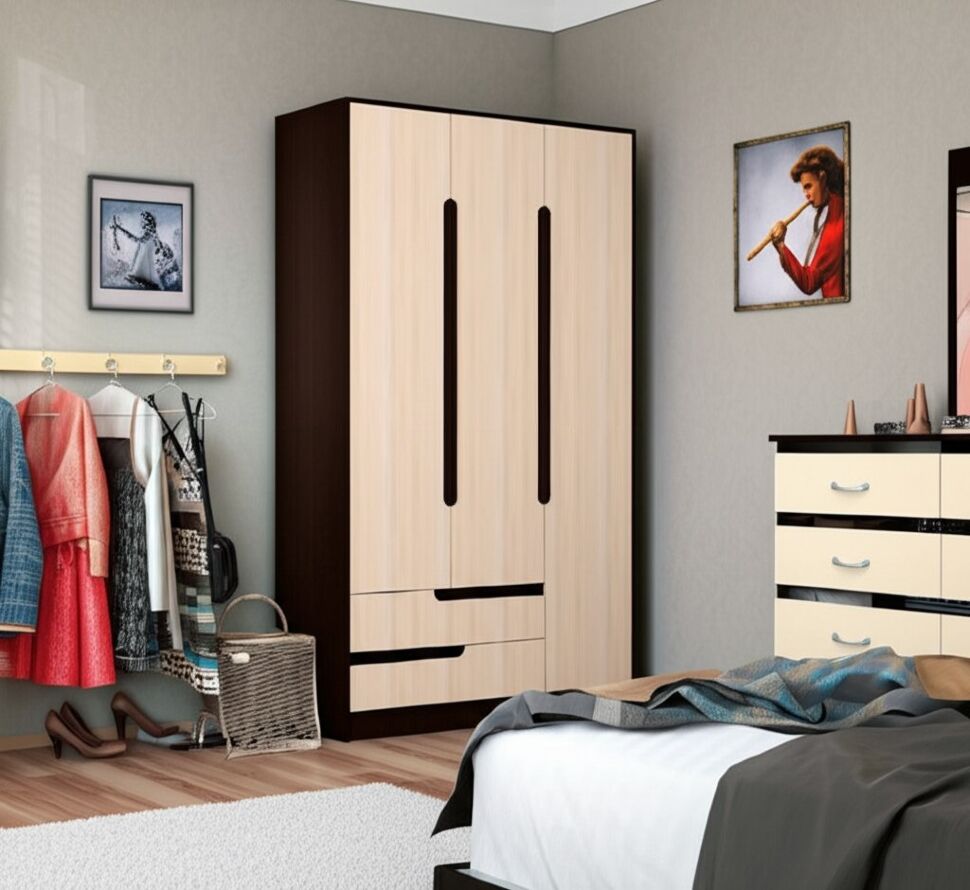 Шкаф трехдверный Гавана ТЭКС