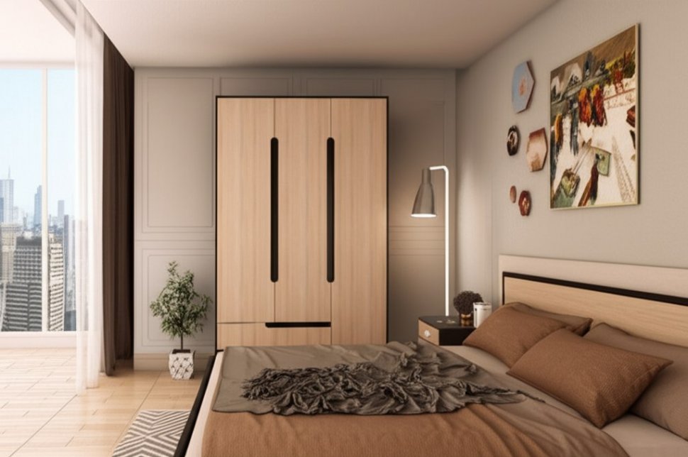 Шкаф трехдверный Гавана ТЭКС