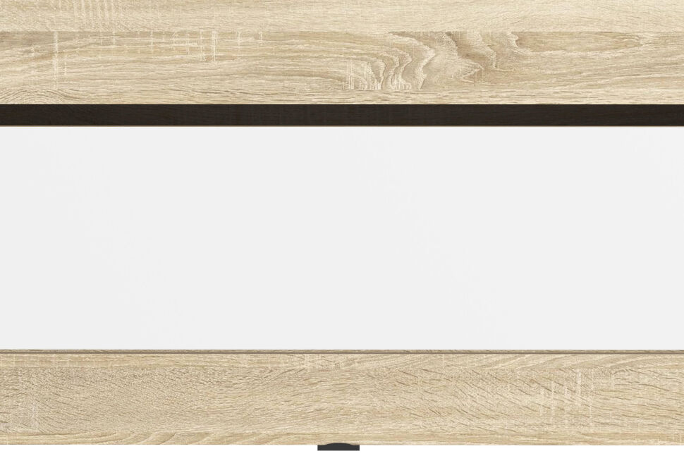 НМ 041.50 кровать Фанк Дуб сонома/белый скандинавский