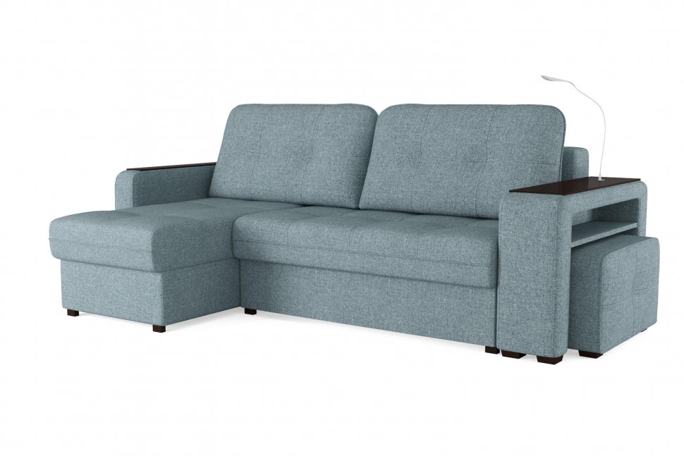 Диван угловой Smart 4 Б3-1Пф-2Т-Б4 Рогожка Sherlock 975