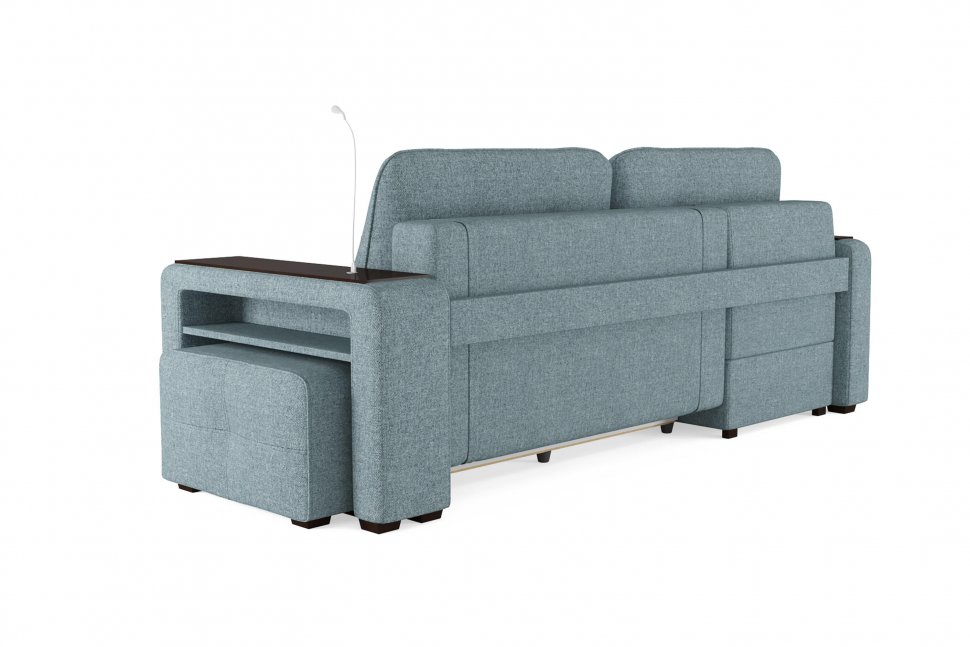 Диван угловой Smart 4 Б3-1Пф-2Т-Б4 Рогожка Sherlock 975