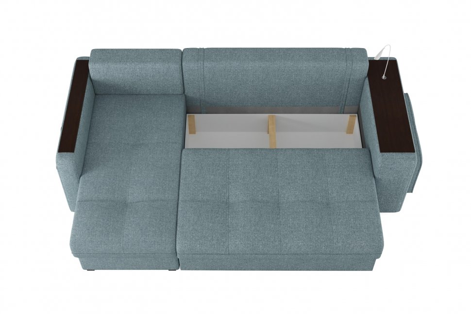 Диван угловой Smart 4 Б3-1Пф-2Т-Б4 Рогожка Sherlock 975