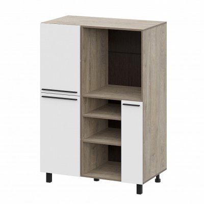 Шкаф МЦН под духовку 100 см Этна 10ш1 (Софт Вайт)