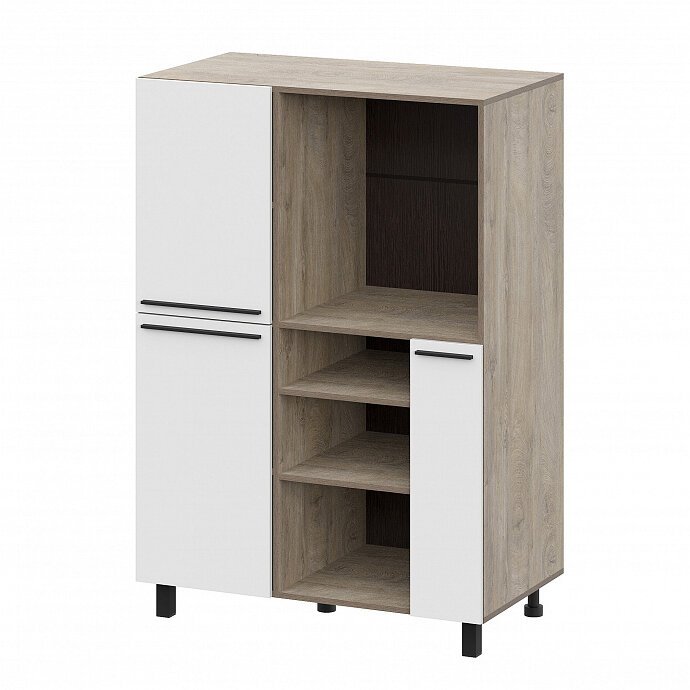 Шкаф МЦН под духовку 100 см Этна 10ш1 (Софт Вайт)