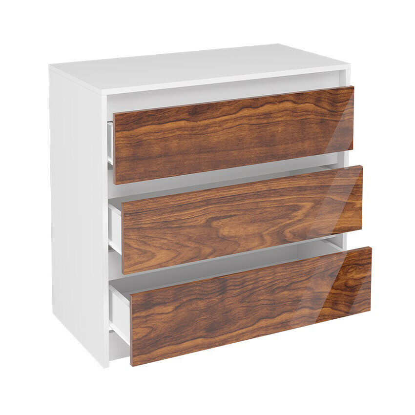 Комод Айден КМ06-800 Белый / Кедр