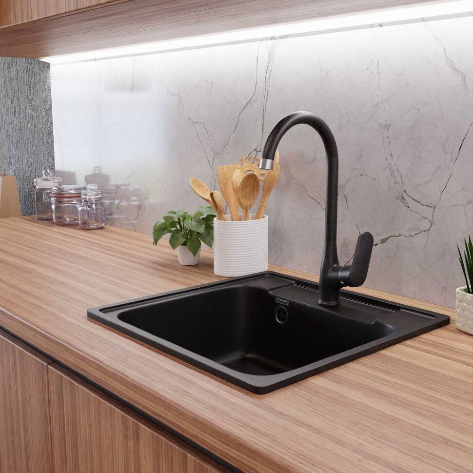 Мойка QUARZ 48, черный