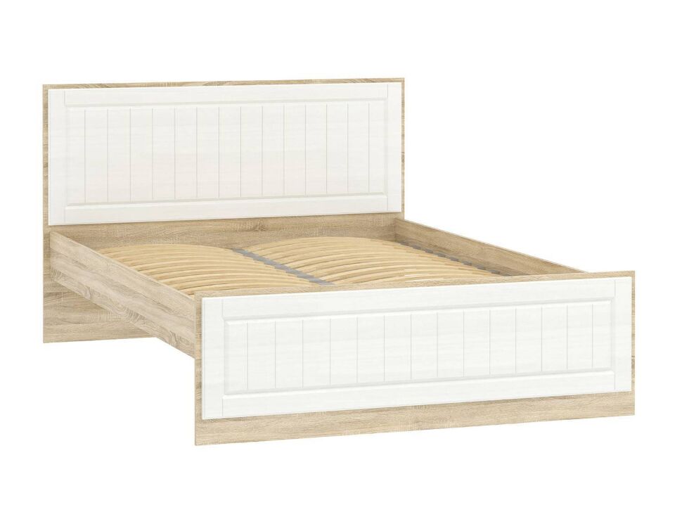 Спальня Оливия комплектация 4 Дуб Сонома/белое дерево