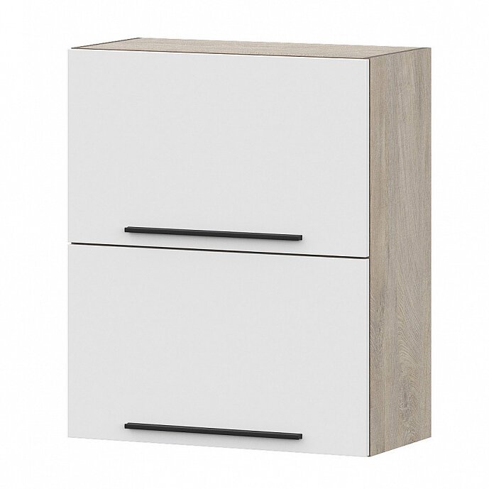 Шкаф кухонный навесной 60 см Этна 6в2я (Софт Вайт)