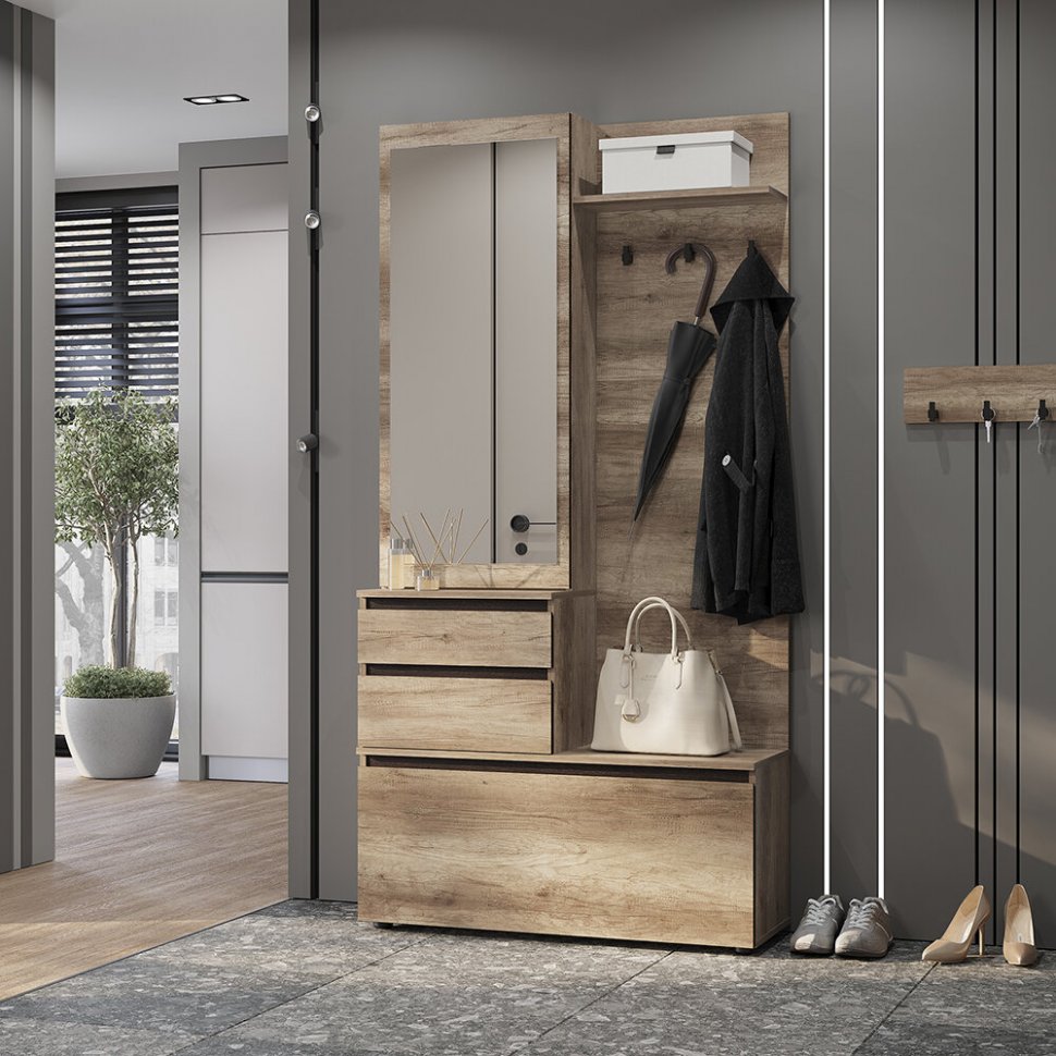 Прихожая Энигма (Арника) ПР-04 Дуб каньон