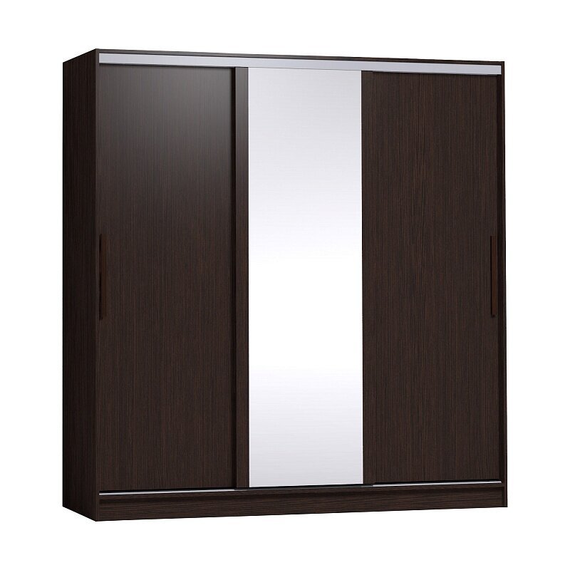 Шкаф-купе Strike 2000 с зеркалом Глазов-мебель (Венге)