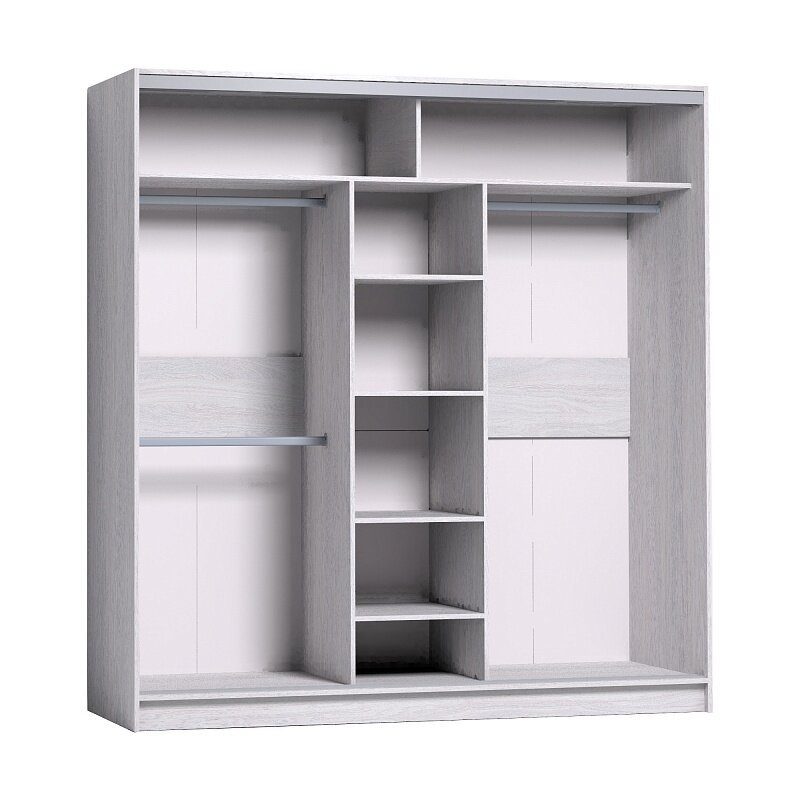 Шкаф-купе Strike 2000 без зеркал Глазов-мебель (Ясень Анкор светлый)