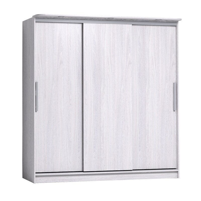 Шкаф-купе Strike 2000 без зеркал Глазов-мебель (Ясень Анкор светлый)