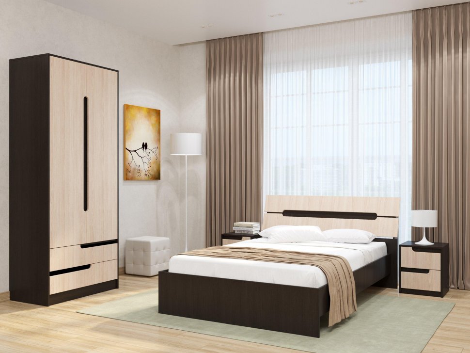 Шкаф двухдверный Гавана ТЭКС