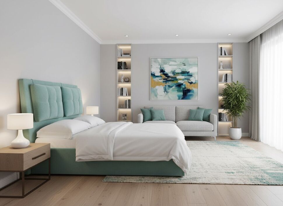 Кровать Ester 1600 модель 311 Ультра минт