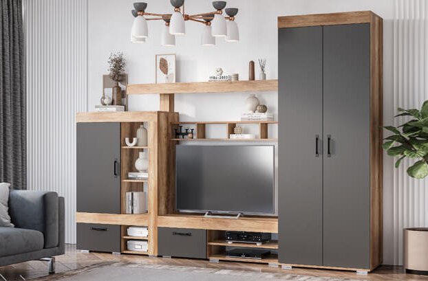 Гостиная Прима (Мебелони) Комплект