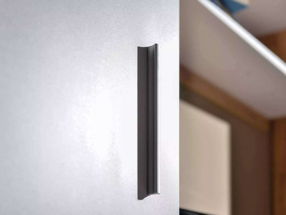 Альба полка навесная Дуб Крафт золотой/Белый премиум