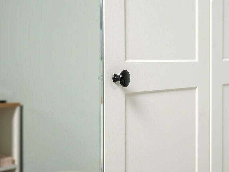 Остин Шкаф для одежды 13.336.03 белый/дуб золотой