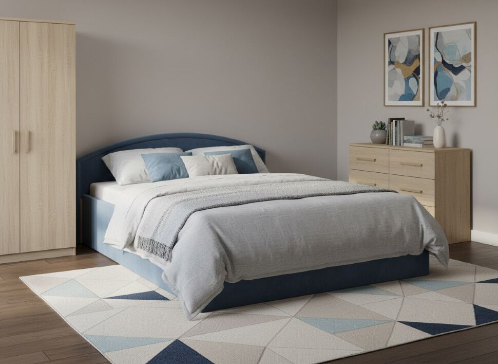 Тахта Берта 1400 модель 062 Галакси лайт 22