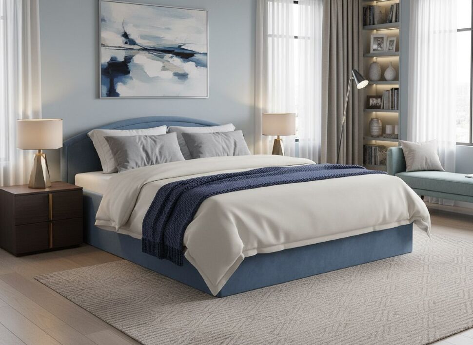 Тахта Берта 1400 модель 062 Галакси лайт 22