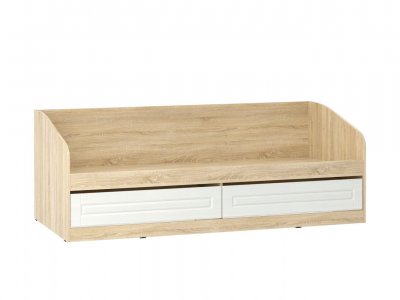 НМ 041.50-01 кровать Оливия Дуб Сонома/белое дерево