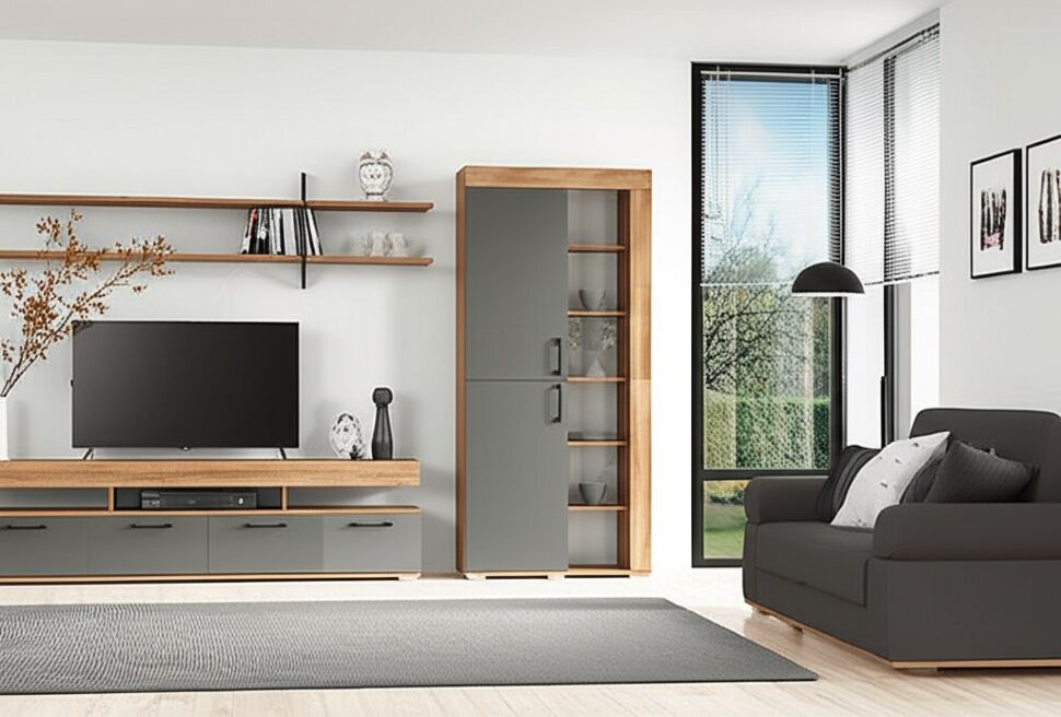 Шкаф-стеллаж Прима ШК-16 (Мебелони)