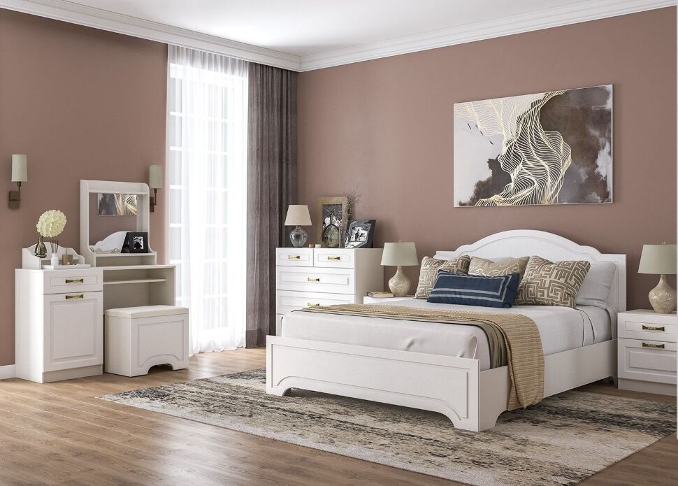 Ливерпуль Полка 10.117 Белый/Ясень ваниль