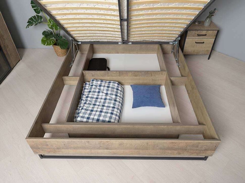 Трувор спальня 2 Дуб Гранж Песочный/Интра