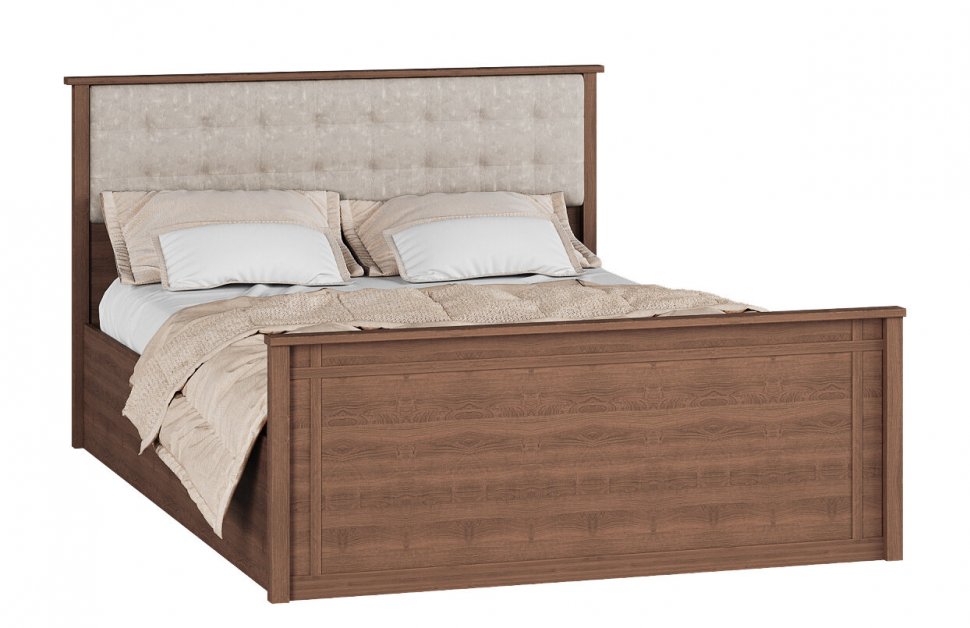 Кровать 140х200 Ричард РКР-2 DOMANI с настилом из ДСП (Орех Донской)