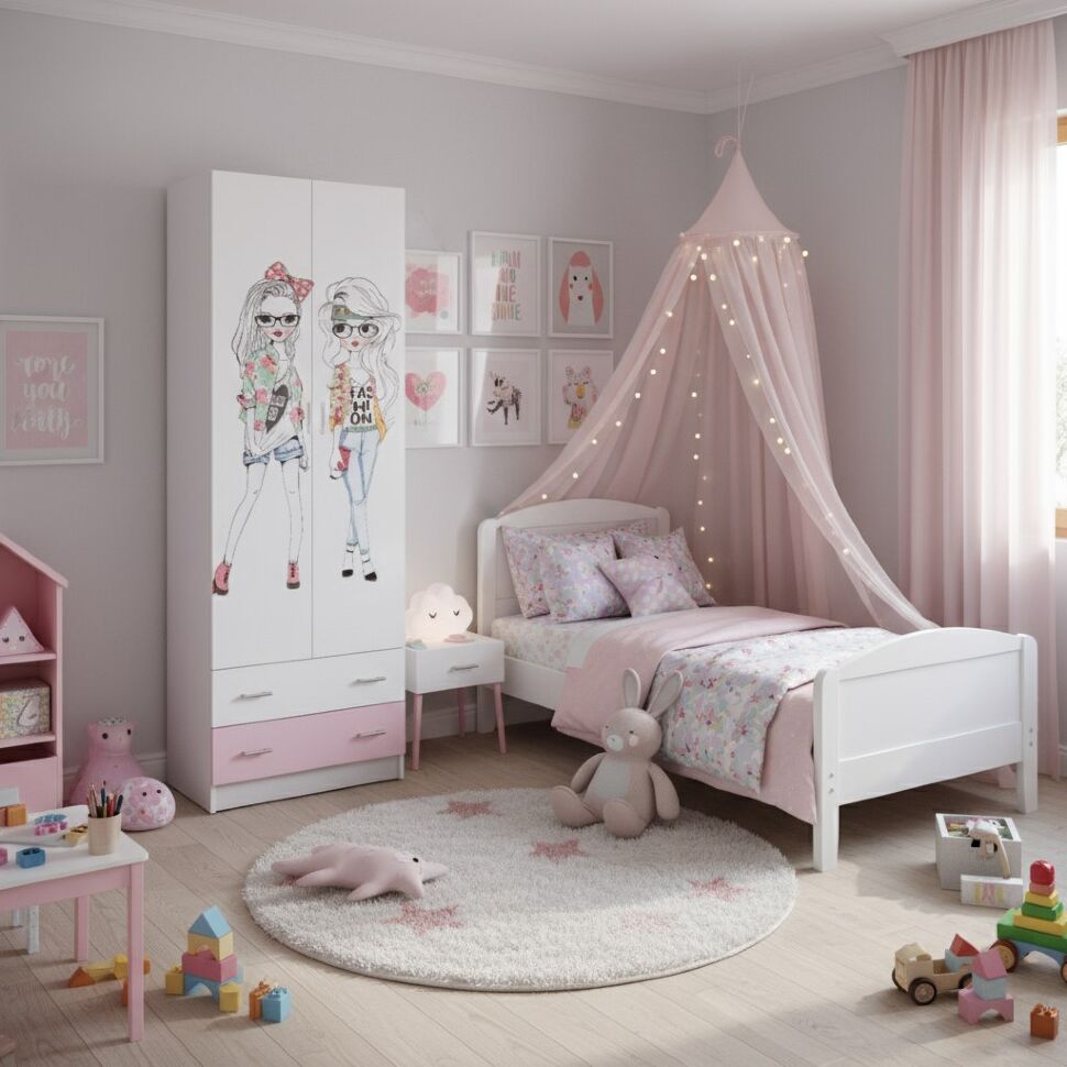 Шкаф Вега FASHION, Белый