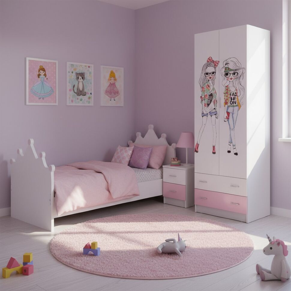 Шкаф Вега FASHION, Белый