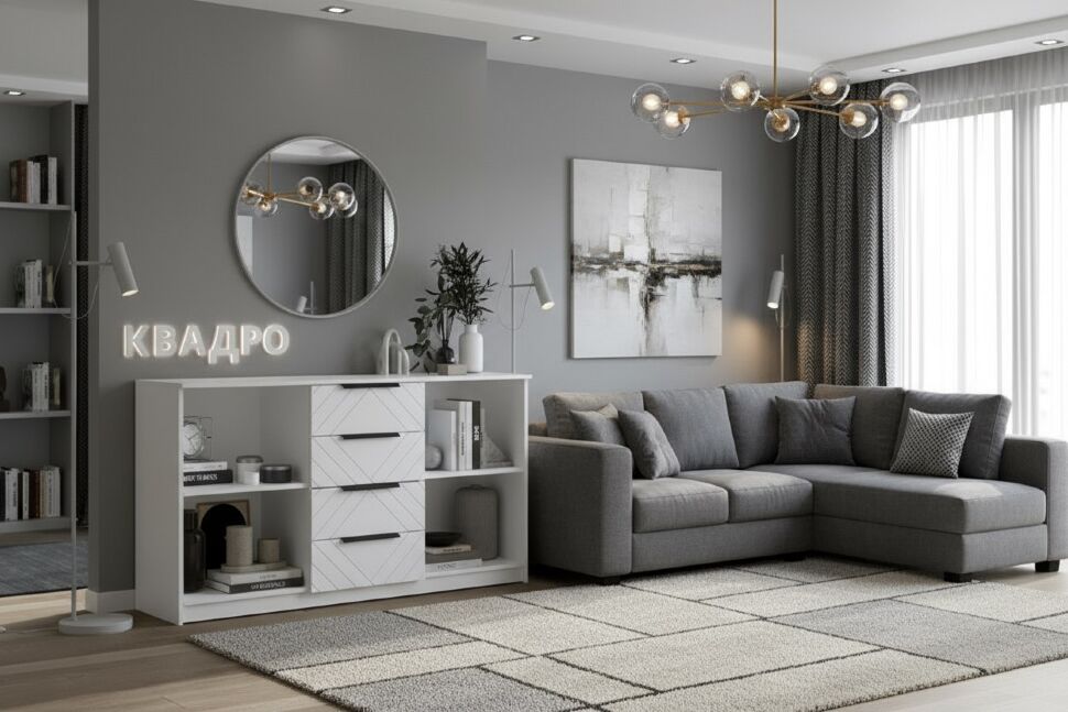 Комод Квадро №1500.6