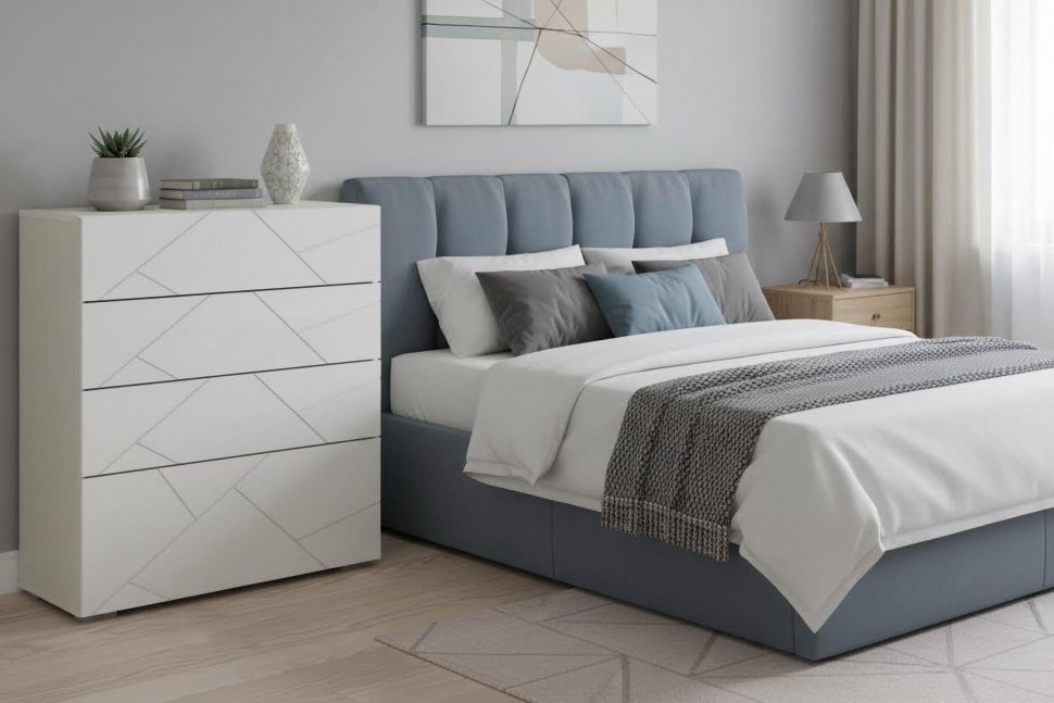 НМ 040.64 комод Summit / белый