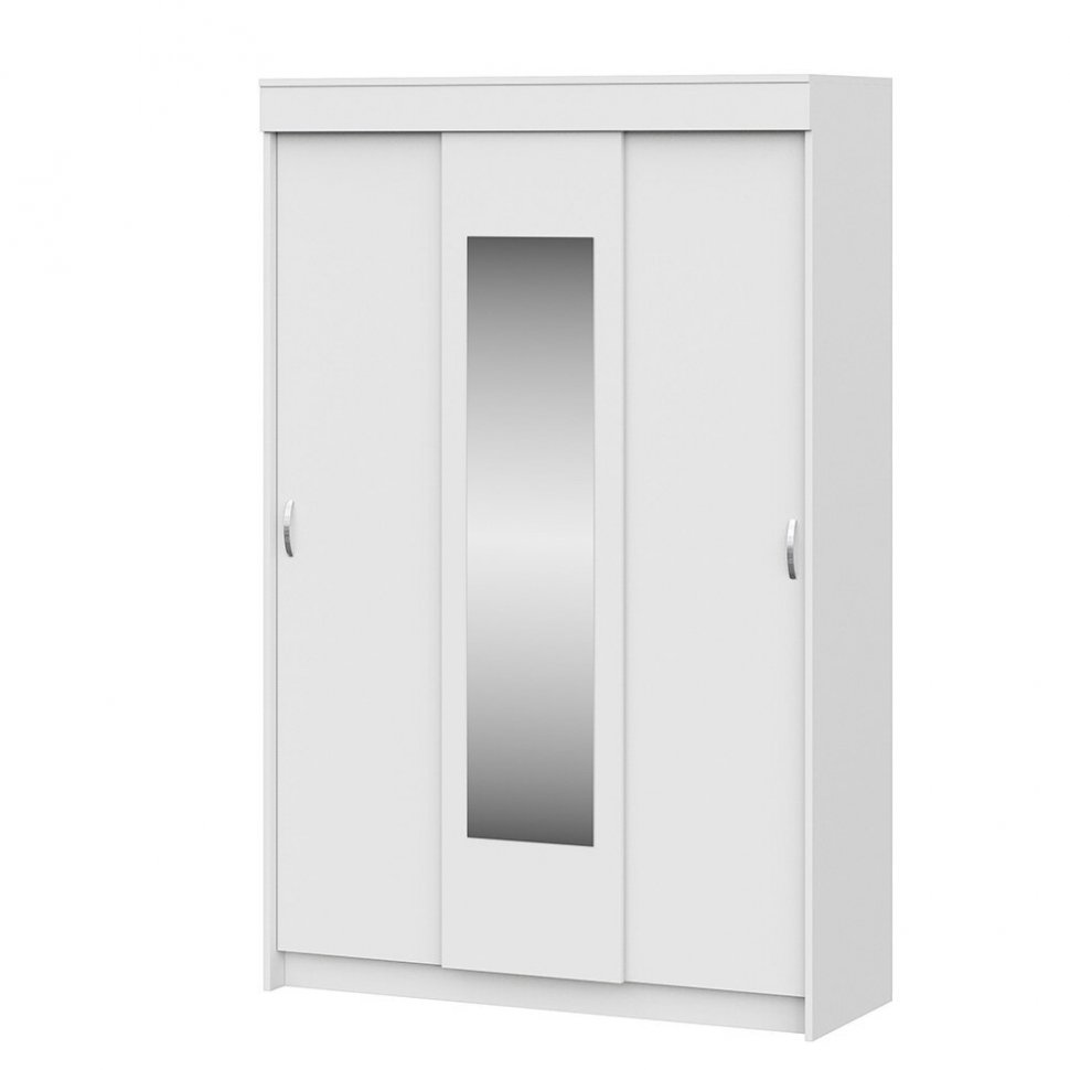 Шкаф-купе Бассо 1300 Белый