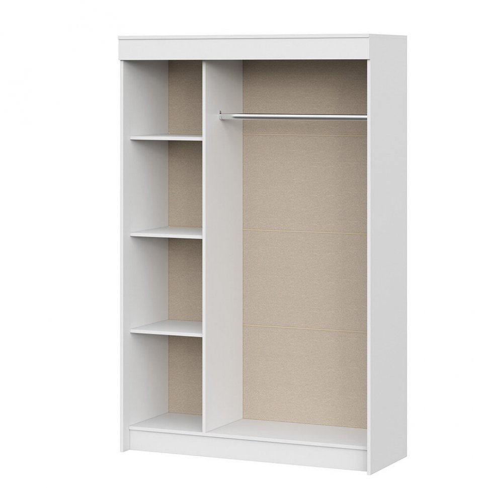 Шкаф-купе Бассо 1300 Белый