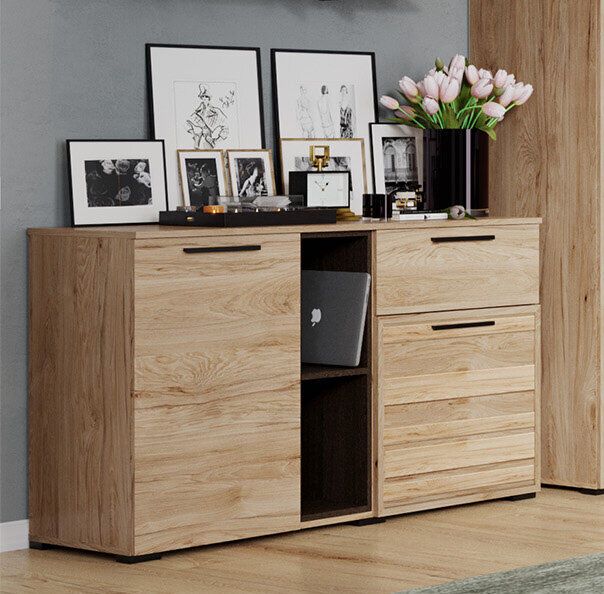 Комод-тумба МК-20 Модена (Домани) Гикори Рокфорд