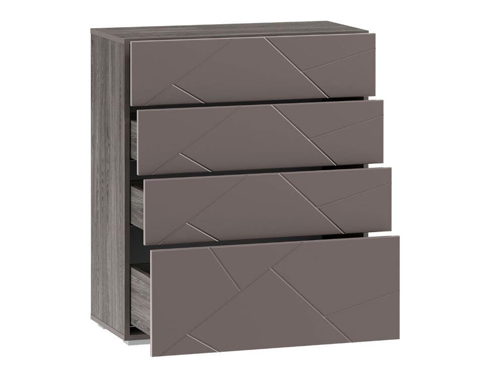 Спальня Summit 2 / ясень анкор тёмный / графит софт