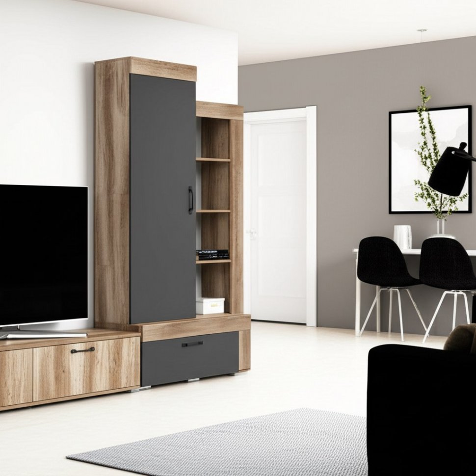 Шкаф-стеллаж Прима ШК-18 (Мебелони)