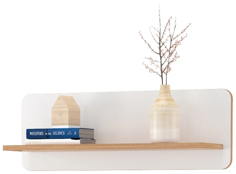 Вуди Полка 15.46 белый/дуб золотой