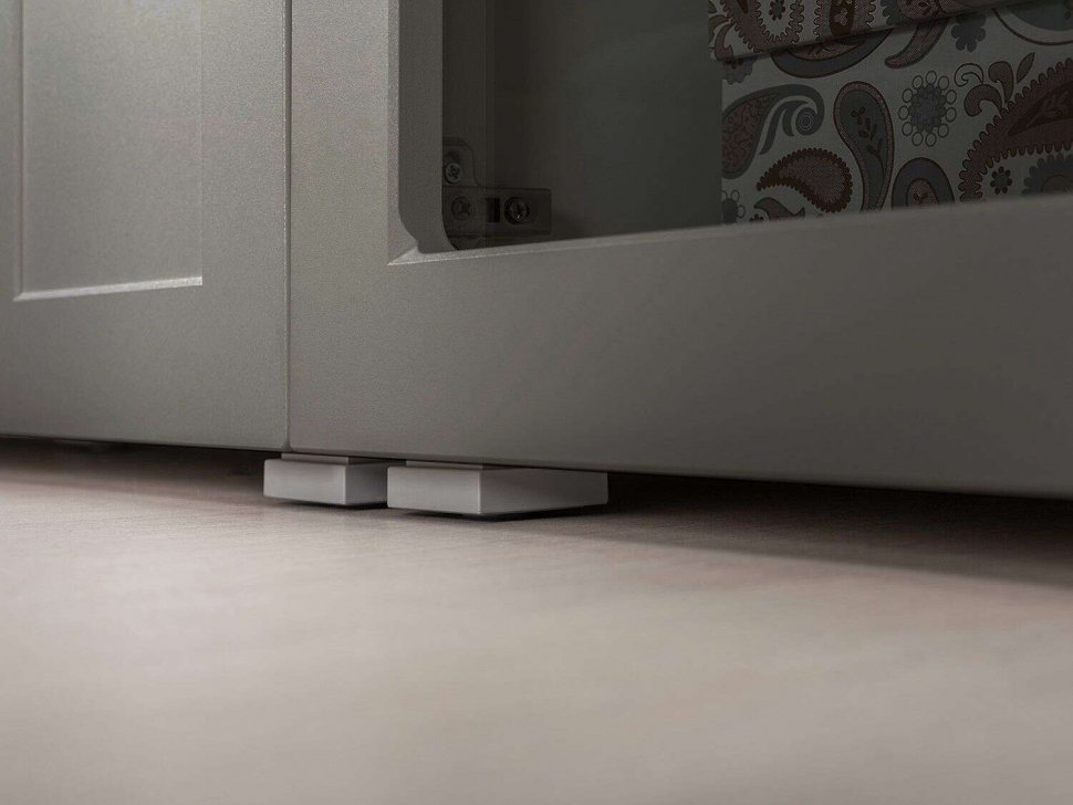 Остин Шкаф-витрина 16.394.01 графит/дуб золотой