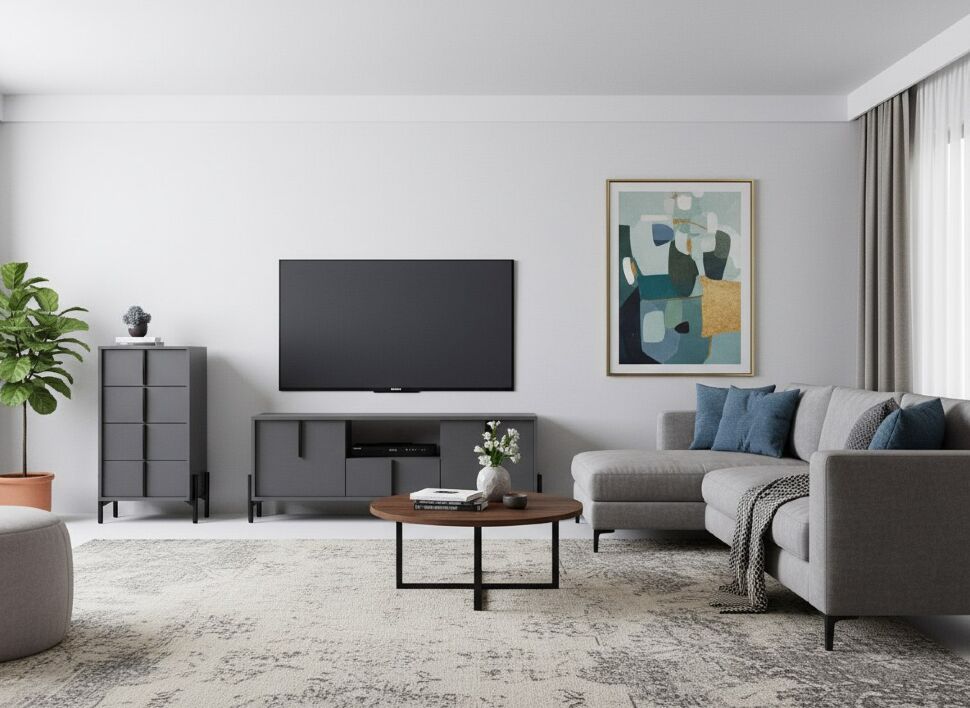 Гостиная Тео Антрацит