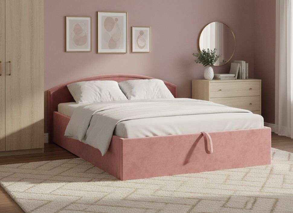 Тахта Берта 1400 модель 062 Ультра Коралл