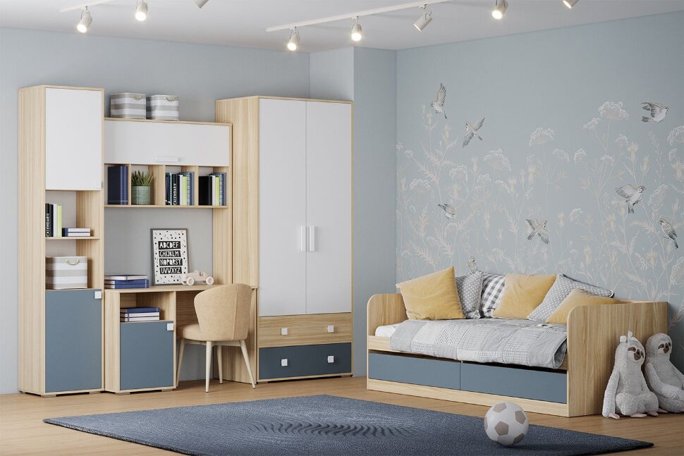 НМ 041.69 Надстройка Элиот Белый/Баунти Песочный