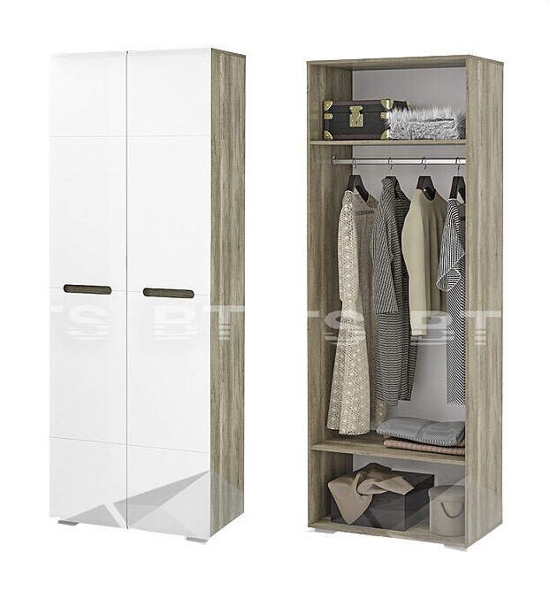 Шкаф 2-х створчатый Наоми ШК-20 БТС