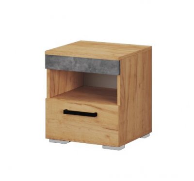 Тумба прикроватная Адель (ТЭКС) Ателье светлое