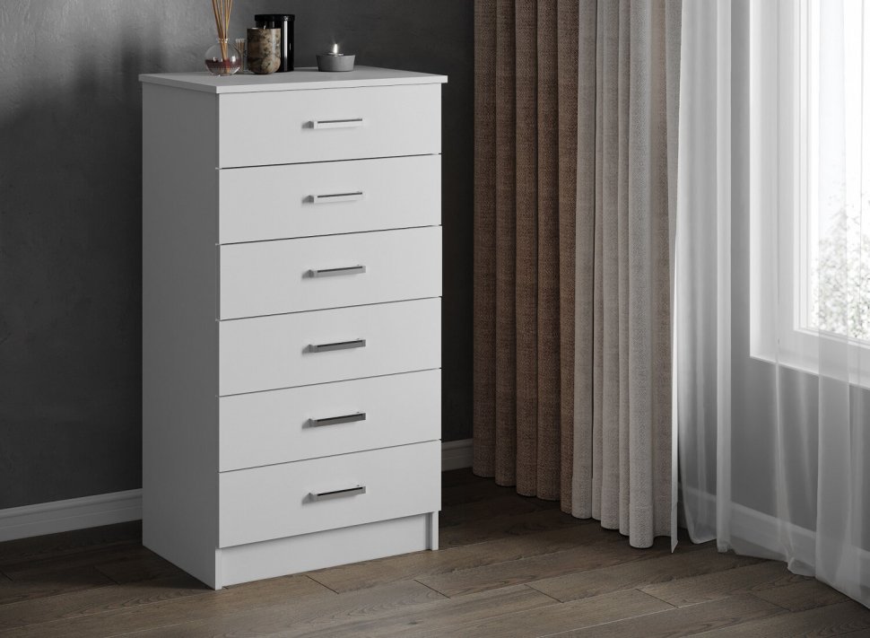 Комод Катрин-4 (ТЭКС) Белый