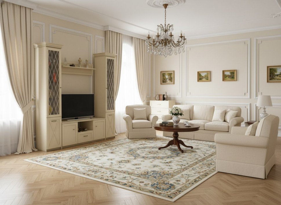 Гостиная Бэль 2 Слоновая кость